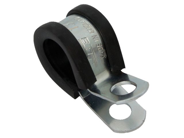 Rvs p-cips met rubber ommanteling (4 stuks)