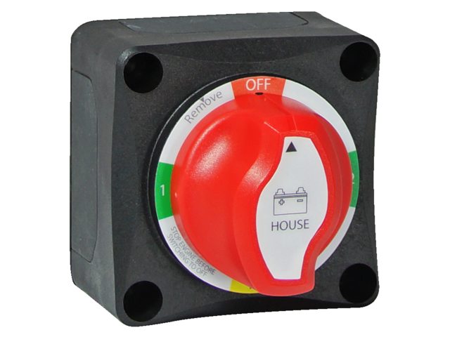 Accuschakelaar mini off-1-both-2