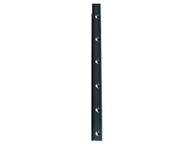 RC1191-2.0 series 19 mast track. black. 2025mm m5 csk fastener holes. pitch=100mm fastening slugs=