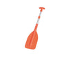 Telescopische peddel oranje