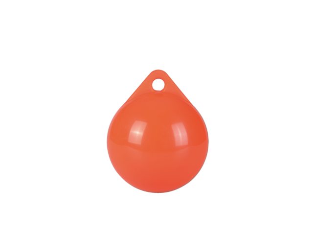 Werp-vlaggewicht keesje 90mm oranje