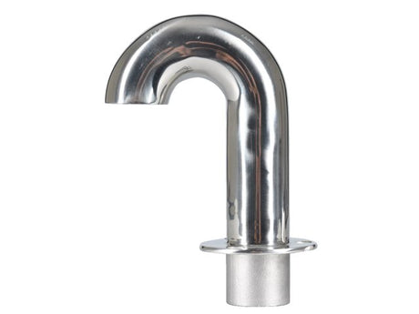 Zwanenhals rvs 35x150mm