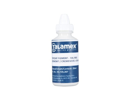 Kleurpigment 20ml ral 9001 cremewit