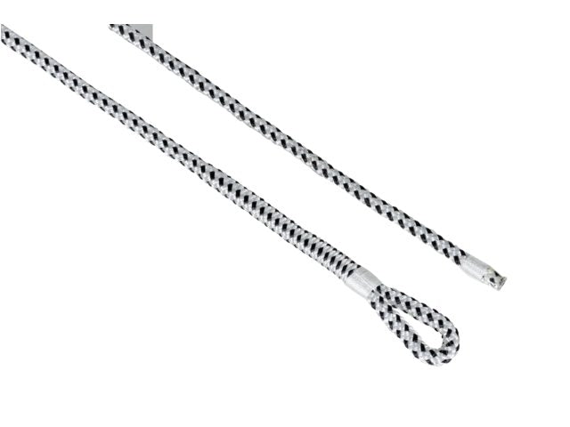 Fenderlijn polyester/pp 8mm 2.5m wit/zwart