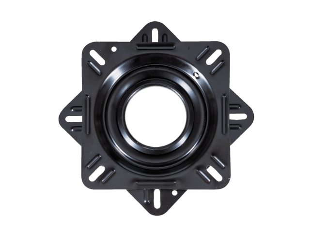 Draaiplateau zonder lock gecoat zwart