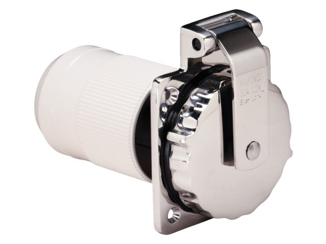 50A 125V El Inlet SS with Enclosure