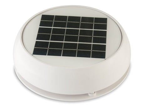 3&quot; Day/Night Solar Vent - White