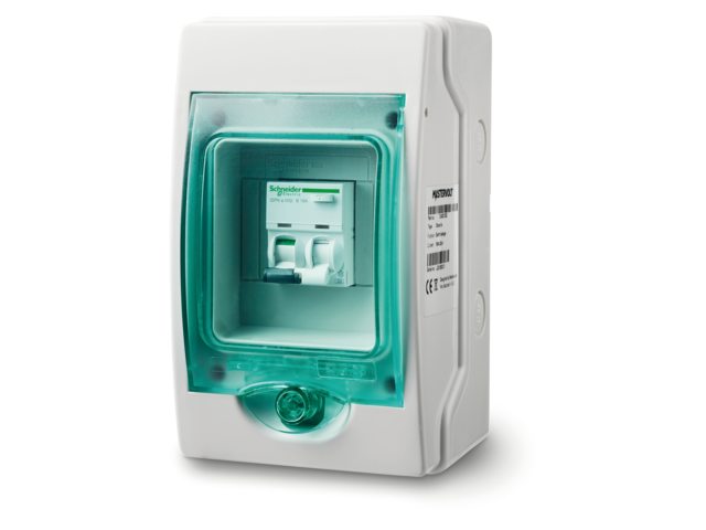 124001000 Shore Fix 16 A/30 mA ? in installation box