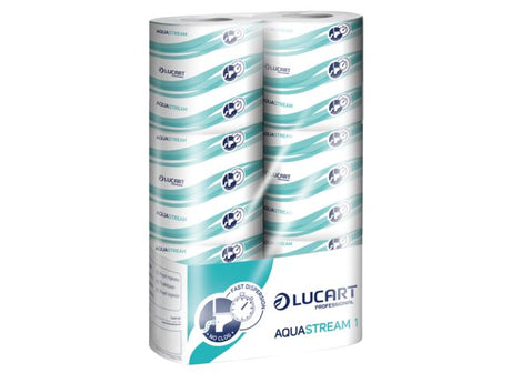Toiletpapier Aquastream snel oplosbaar (6-pack)