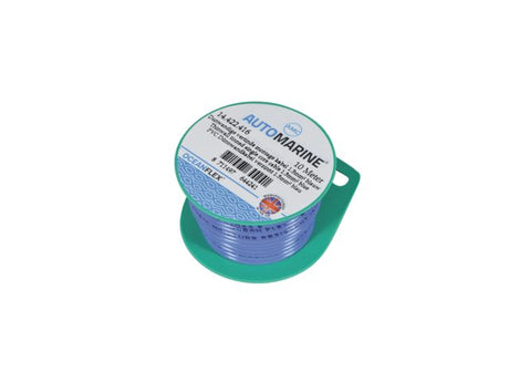 Dunwandige vertinde montage kabel 1.5mmý blauw (10m)