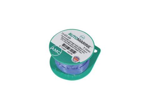 Dunwandige montage kabel 2.5mmý blauw (5m)