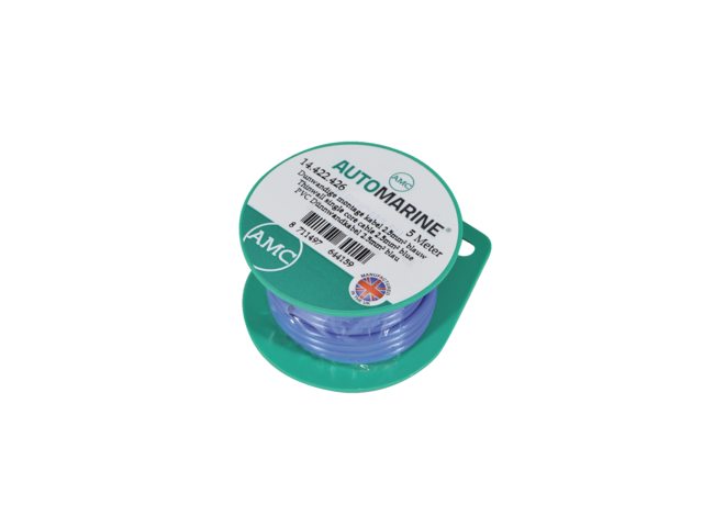 Dunwandige montage kabel 2.5mmý blauw (5m)