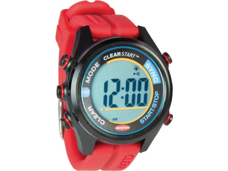 Clear start sailwatch 40mm Rood/Zwart