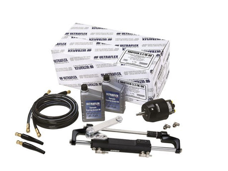 NAUTECH 1.2/M-90 hydraulische set outboard tot 300pk inclusief 9 meter slang(UC128-OBF/2)