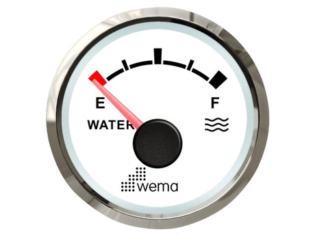 Silver serie tankmeter water NMEA2000 wit