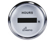 Silver serie urenteller wit