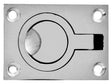 Luikring rvs flush 63x44mm