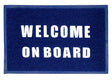 Mat &quot;Welcome on board&quot;