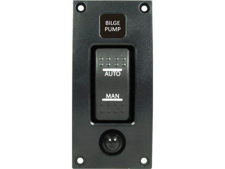 Curved add-on paneel Bilgepomp (on-off-auto)