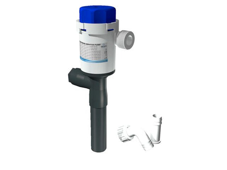 Aerator pomp twinport 750gph recht 12V