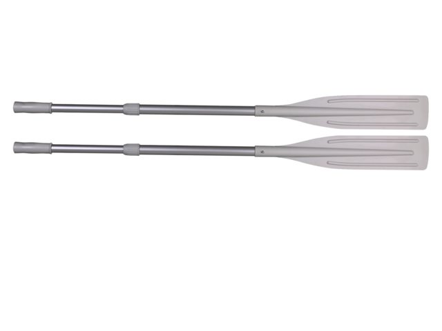 Roeiriemen telescopisch Highline en Silverline 1.55 grijs (paar)