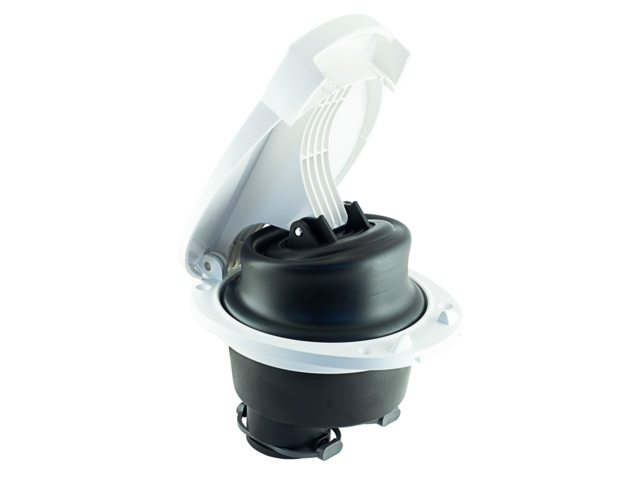 Bilge pomp manueel flush mount 25mm wit bulk 6pack