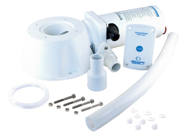 Conversiekit naar elektrisch toilet standaard 12V