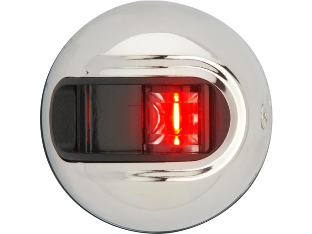 Bakboordlicht led Lightarmor verticaal rond rvs