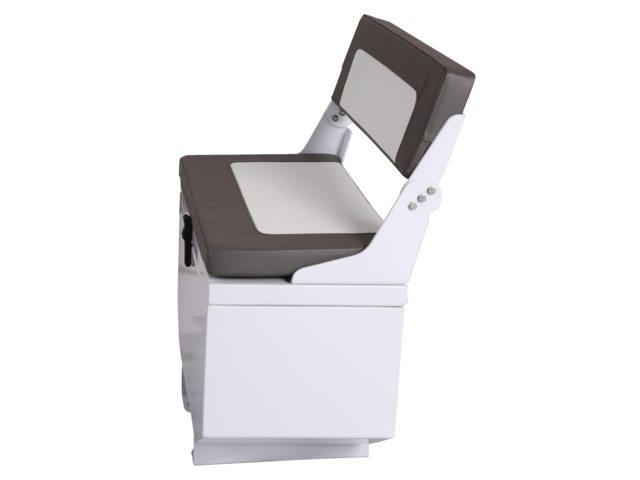 1-person seatbench FCT725 for steering console white