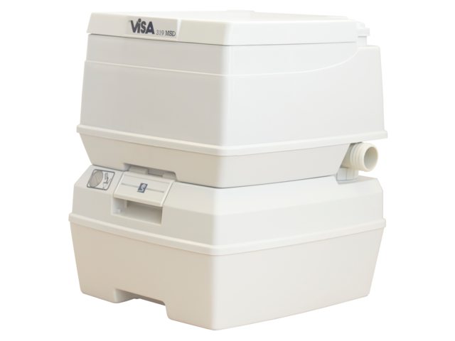 Draagbaar toilet 18L
