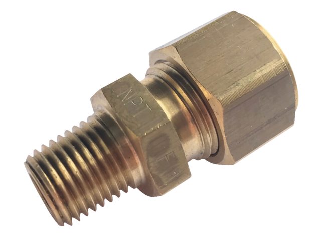 Rechte koppeling SF12 12mm voor stuurpomp