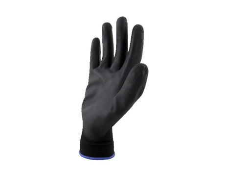Schilderhandschoen PU-soft zwart M (paar)
