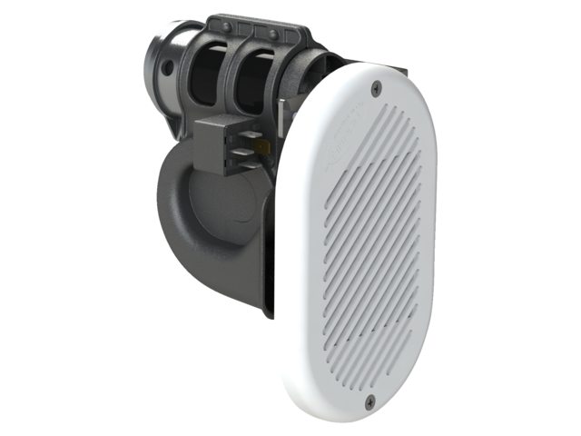 Fun Metalcompressor Marco Built-in horn 24V with integrated compressor for boats ...