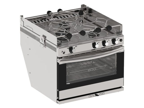 3-pits kooktoestel met oven/grill Ultim