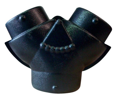 Y-splitter luchtkanaal 1x100mm 2x100mm