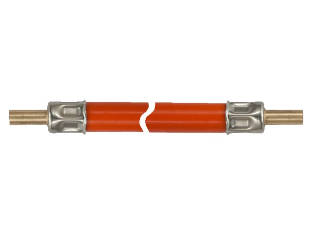 Gas verlengslang 40 cm 2 x 8 mm buis glad