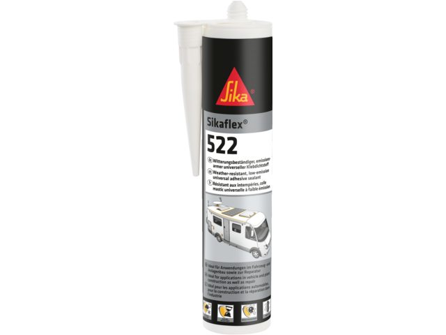Sikaflex 522 300ml zwart