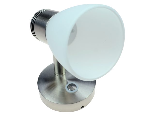 Led wandlamp 10-30V 3000K 3W dimbaar met USB-C snellader