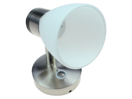 Led wandlamp 10-30V 3000K 3W dimbaar met USB-C snellader