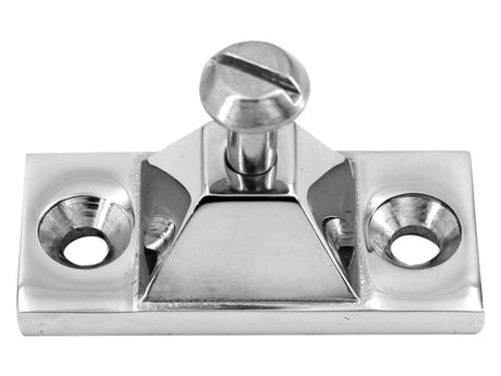 Buiskapbeslag RVS dekplaat zij-montage