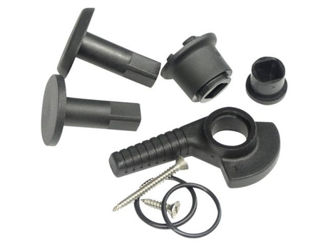 360255992 Handgrepen set klein zwart links voor flush 3G luiken