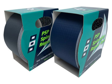 Spinnaker tape donkerblauw 50mm 4,5m