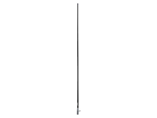 VHF antenne polyester zwart/chroom RA400CR/BK 1.5m