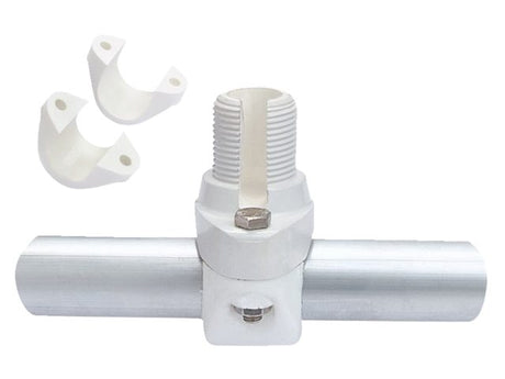 Railing beugel wit RA175