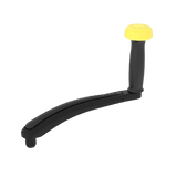 Lewmar Pro touch PG lierhendel 200 mm Black Edition