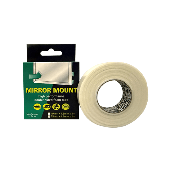 PSP Mirror mount foamtape 25 mm x 2 m