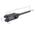 OS BSI Toggleterminal 8 mm RVS AISI 316