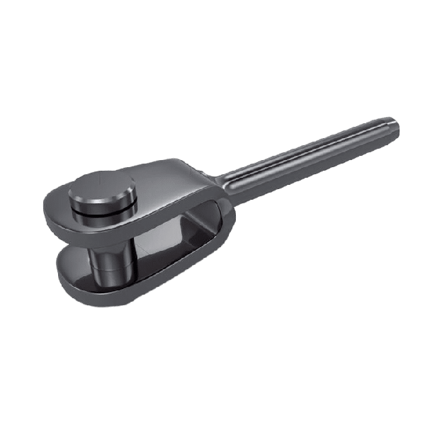 OS BSI gaffelterminal 4 mm RVS AISI 316