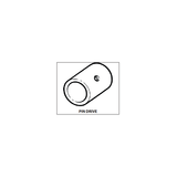 Talamex neoprene inboard impeller pin drive 6 bladen