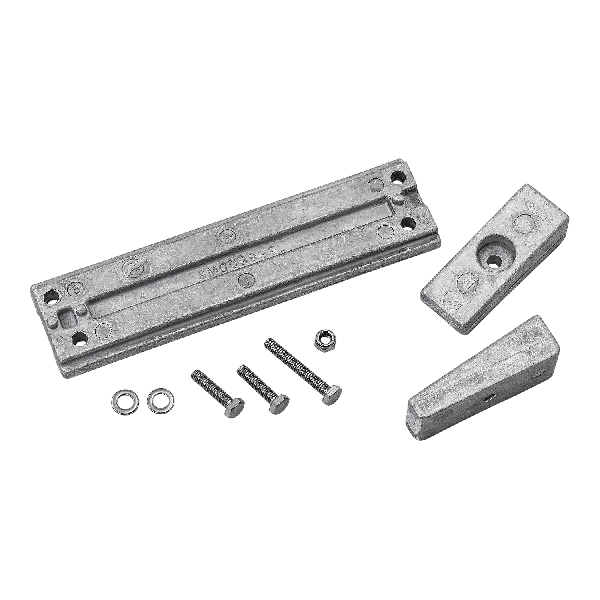 Quicksilver aluminium anodekit voor Mercury 40-115 pk